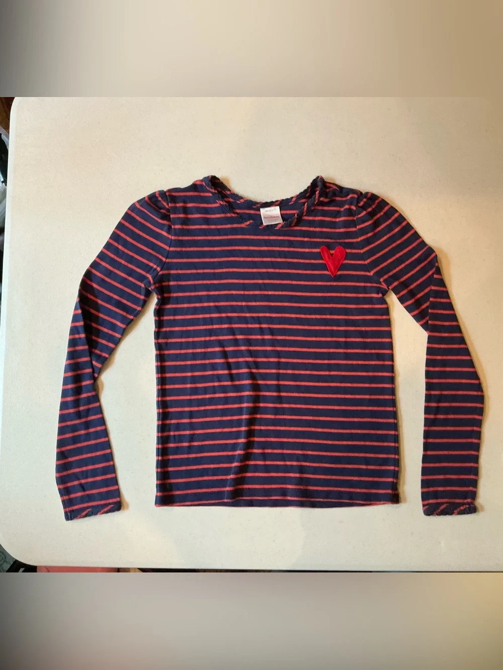 Hanna Andersson Lot of 2 Girls 140 Size 10 Shirts Excellent Condition